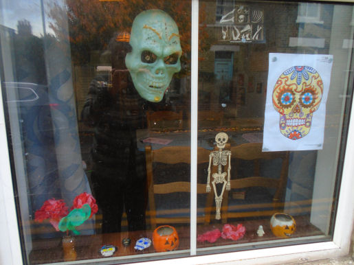 2025 Gwydir St Halloween window